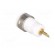 Socket | 4mm banana | 24A | 1kV | Cutout: Ø12.2mm | white | gold-plated image 4