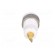 Socket | 4mm banana | 24A | 1kV | Cutout: Ø12.2mm | white | gold-plated image 5