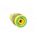Socket | 4mm banana | 24A | 1kV | Cutout: Ø12.2mm | yellow-green image 8