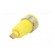 Socket | 4mm banana | 24A | 1kV | Cutout: Ø12.2mm | yellow-green | screw image 6