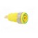 Socket | 4mm banana | 24A | 1kV | Cutout: Ø12.2mm | yellow-green | screw image 8