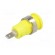 Socket | 4mm banana | 24A | 1kV | Cutout: Ø12.2mm | yellow-green image 6