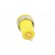 Socket | 4mm banana | 24A | 1kV | Cutout: Ø12.2mm | yellow-green | screw image 5