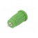 Socket | 4mm banana | 24A | 1kV | green | push-in,on panel | 28.1mm | 5mΩ image 6