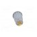 Socket | 4mm banana | 24A | 1kV | grey | gold-plated | on panel | 12.2mm image 5