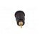 Socket | 4mm banana | 24A | 1kV | L: 35.5mm | black | gold-plated image 5