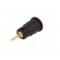 Socket | 4mm banana | 24A | 1kV | L: 35.5mm | black | gold-plated image 6