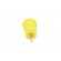 Socket | 4mm banana | 24A | 1kV | L: 35.5mm | yellow-green | gold-plated paveikslėlis 5