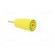Socket | 4mm banana | 24A | 1kV | L: 35.5mm | yellow-green | gold-plated paveikslėlis 8