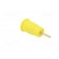 Socket | 4mm banana | 24A | 1kV | L: 35.5mm | yellow-green | gold-plated фото 4