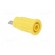 Socket | 4mm banana | 24A | 1kV | yellow | push-in | 33mm | -25÷80°C | 5mΩ paveikslėlis 8