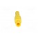 Socket | 4mm banana | 24A | 1kVDC | yellow | screw фото 5
