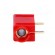 Socket | 4mm banana | 24A | 60VDC | red | silver plated | PCB | insulated image 9