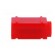 Socket | 4mm banana | 24A | 60VDC | red | silver plated | PCB | insulated фото 7