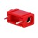 Socket | 4mm banana | 24A | 60VDC | red | silver plated | PCB | insulated image 4
