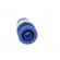 Socket | 4mm banana | 24A | blue | nickel plated | screw,on panel | 34mm image 9