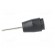Socket | 4mm banana | 25A | 1kVDC | black | PCB | Connection: soldering image 7