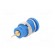 Socket | 4mm banana | 25A | 1kVDC | blue | gold-plated | screw | 32mm | 5mΩ image 6