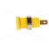 Socket | 4mm banana | 25A | 1kVDC | yellow | gold-plated | screw | 32mm paveikslėlis 3