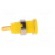 Socket | 4mm banana | 25A | 1kVDC | yellow | gold-plated | screw | 32mm paveikslėlis 7