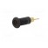 Socket | 4mm banana | 25A | black | gold-plated | Overall len: 30mm image 2