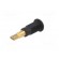 Socket | 4mm banana | 25A | black | gold-plated | Overall len: 30mm image 5