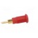 Socket | 4mm banana | 25A | red | gold-plated | Overall len: 30mm image 7
