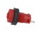 Socket | 4mm banana | 30A | 1kVDC | red image 3