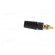 Socket | 4mm banana | 32A | 1kV | black | gold-plated | insulated image 3