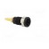 Socket | 4mm banana | 32A | 1kVDC | black | gold-plated | on panel | 40mm image 8
