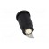 Socket | 4mm banana | 32A | 1.5kVDC | black | nickel plated | on panel image 5