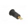 Socket | 4mm banana | 32A | 1kV | Cutout: Ø12.2mm | black | gold-plated paveikslėlis 4