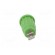 Socket | 4mm banana | 32A | 1.5kVDC | green | nickel plated | on panel image 5