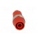 Socket | 4mm banana | 32A | 1kVDC | red | nickel plated | screw | 39mm image 9