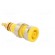 Socket | 4mm banana | 32A | 1kVDC | yellow | gold-plated | screw | 39mm image 8