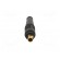 Socket | 4mm banana | 32A | 30VAC | 60VDC | 50mm | black | gold-plated фото 9