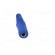 Socket | 4mm banana | 32A | 33VAC | 70VDC | blue | nickel plated | Ø: 4mm image 9