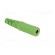 Socket | 4mm banana | 32A | 70VDC | green | nickel plated | on cable image 8
