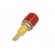 Socket | 4mm banana | 32A | 33VAC | 70VDC | red | gold-plated | -25÷80°C image 6