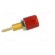 Socket | 4mm banana | 32A | 33VAC | 70VDC | red | gold-plated | -25÷80°C image 7