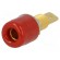 Socket | 4mm banana | 32A | 33VAC | 70VDC | red | gold-plated | -25÷80°C image 1
