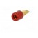 Socket | 4mm banana | 32A | 33VAC | 70VDC | red | gold-plated | -25÷80°C image 2