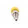Socket | 4mm banana | 32A | 33VAC | 70VDC | yellow | nickel plated | 10mΩ image 5