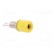 Socket | 4mm banana | 32A | 33VAC | 70VDC | yellow | nickel plated | 5mΩ image 8