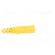 Socket | 4mm banana | 32A | 33VAC | 70VDC | yellow | nickel plated | Ø: 4mm image 7
