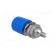 Socket | 4mm banana | 32A | 60VDC | blue | nickel plated | insulated image 4