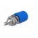 Socket | 4mm banana | 32A | 60VDC | blue | nickel plated | insulated image 6