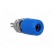 Socket | 4mm banana | 32A | 60VDC | blue | nickel plated | insulated image 8