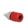 Socket | 4mm banana | 32A | 60VDC | red | nickel plated | screw,on panel image 8