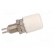 Socket | 4mm banana | 32A | 60VDC | white | nickel plated | insulated image 7